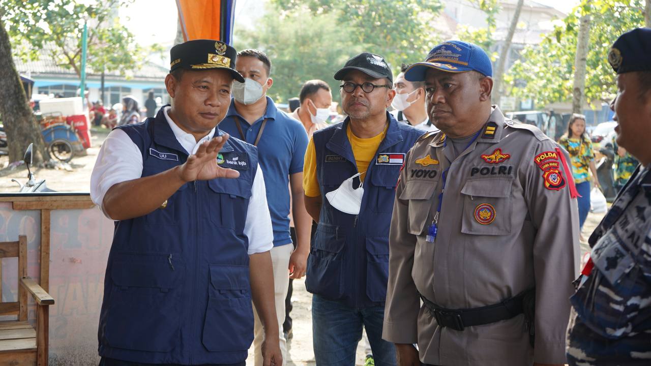 Wagub Jabar Monitoring dan Evaluasi Kunjungan Wisatawan di Pantai Pangandaran