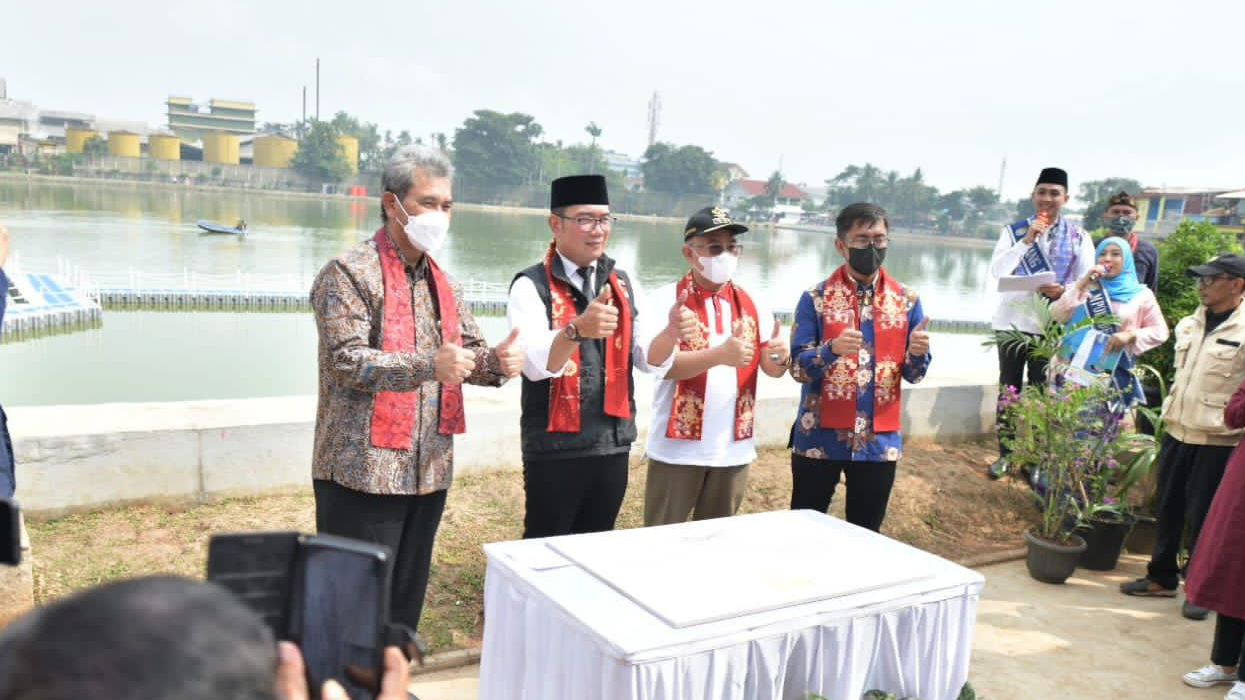 Gubernur Jabar Resmikan Revitalisasi Situ Rawa Kalong, Destinasi Wisata Instagramable di Kota Depok