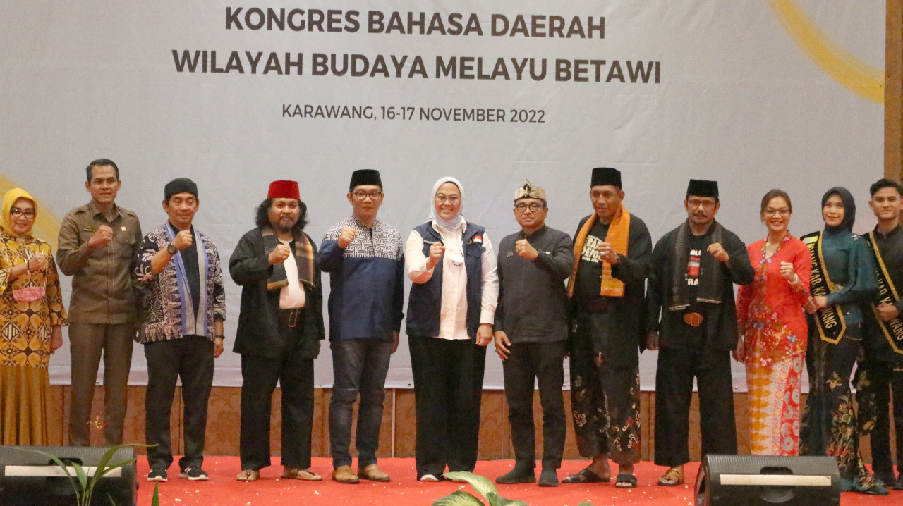 Momentum Pemajuan Kebudayaan, Disparbud Jabar Gelar Kongres Bahasa Daerah Wilayah Budaya Melayu Betawi