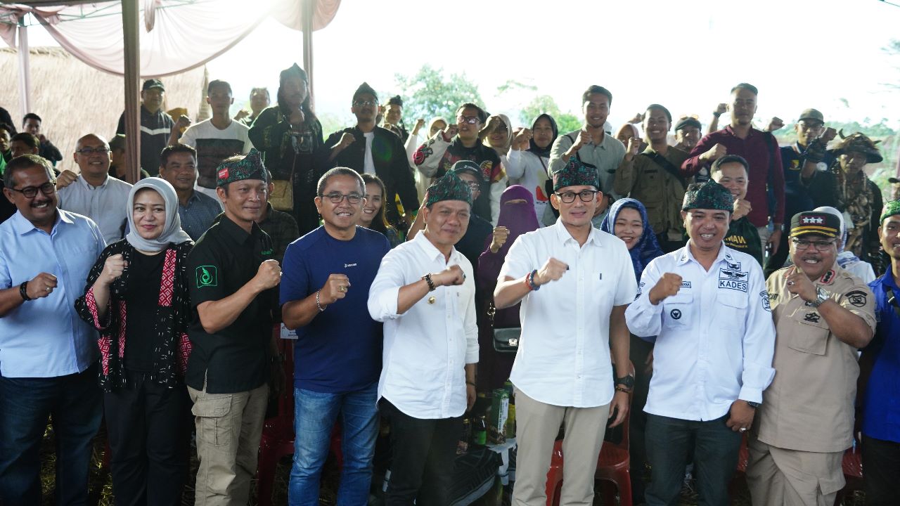 Menparekraf RI Dukung Penuh Pengembangan Desa Wisata Baros Kabupaten Bandung