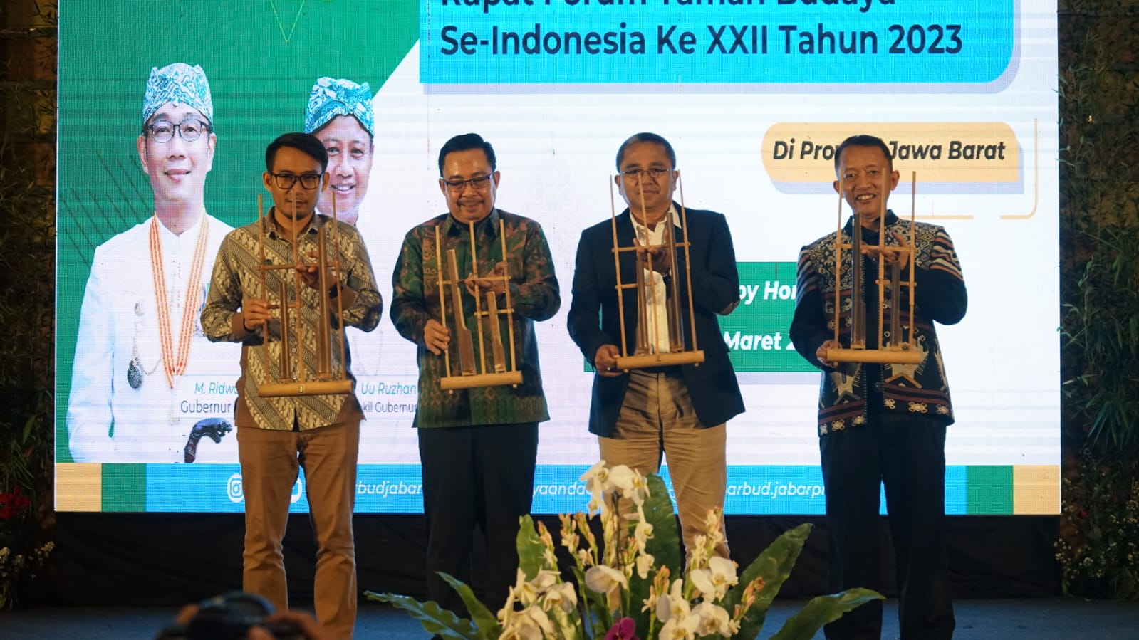 Kadisparbud Jabar Resmikan Pra Kegiatan Temu Karya Taman Budaya se-Indonesia ke-XXII