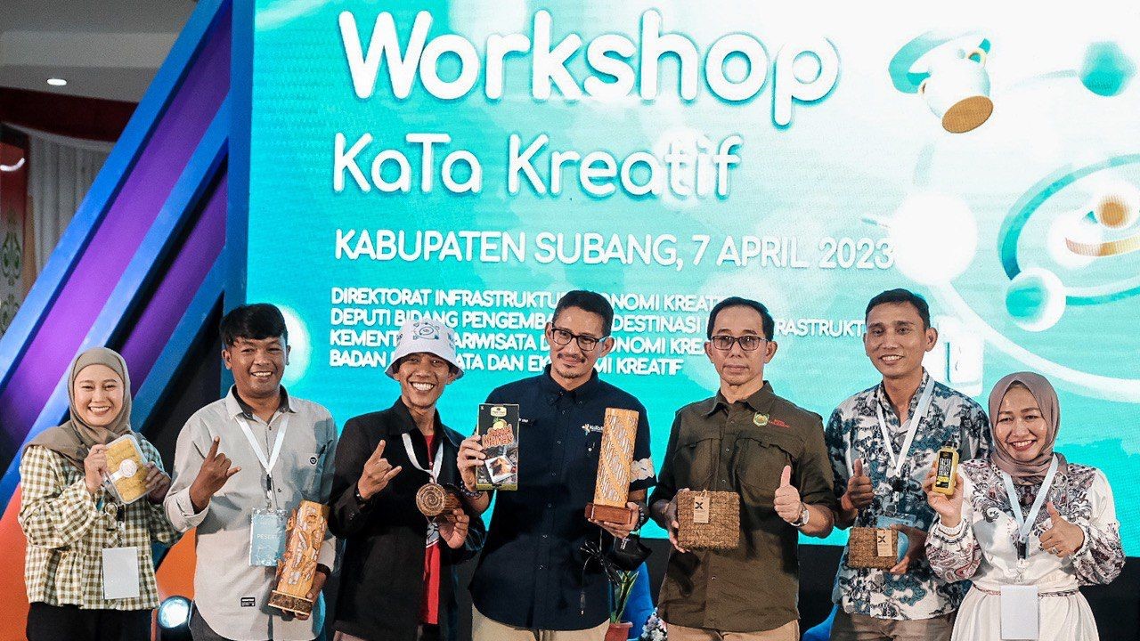 Menparekraf Dorong Kabupaten Subang Miliki Subsektor Ekonomi Kreatif Unggulan sebagai Upaya Bangkitkan Ekonomi dan Ciptakan Lapangan Kerja