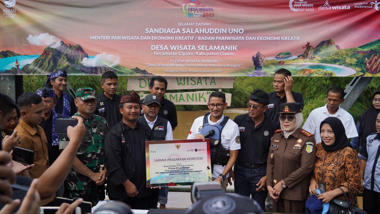 Selamat! Desa Selamanik Masuk 75 Besar Anugerah Desa Wisata Indonesia (ADWI) 2023